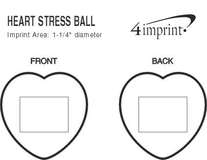 Imprint Area of Heart Stress Reliever