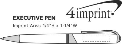 Imprint Area of Executive Metal Pen