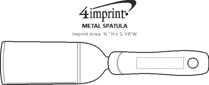 Imprint Area of Metal Spatula