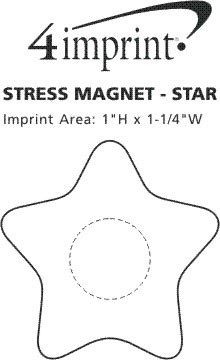 Imprint Area of Stress Magnet - Star