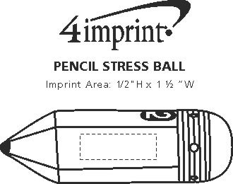 Imprint Area of Pencil Stress Reliever