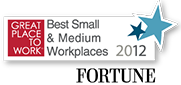 Great Place to work for small and medium workplaces 2012