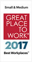 Great Place to work small and medium workplaces 2017