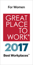 Great Place to work for women 2017