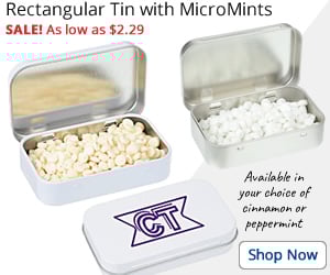 Rectangular Tin with MicroMints