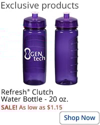Refresh Clutch Water Bottle - 20 oz.