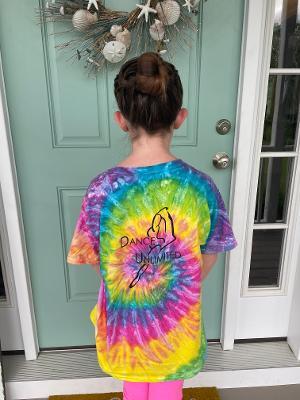 : Tie-Dye T-Shirt - Two-Tone Spiral - Screen 112078-TTS-S